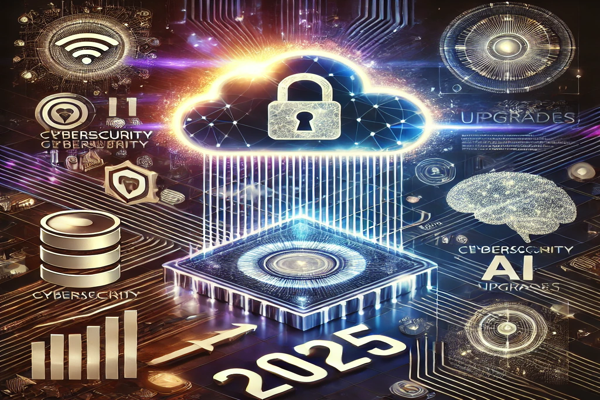 IT upgrades, cloud computing, cybersecurity, and innovation in business technology for 2025
